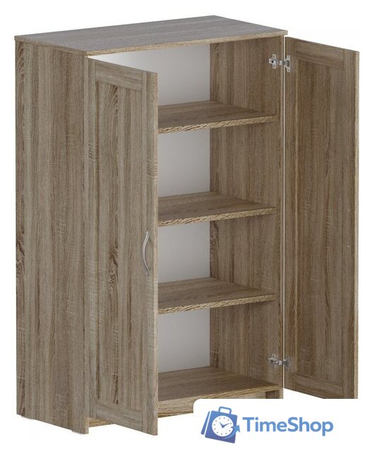 Тумба Mio Tesoro Сириус 2 двери 78x123 2.02.03.310.3 (дуб сонома) - Изображение №2 — Интернет-магазин Time-Shop