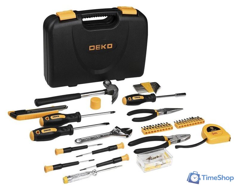 Набор домашнего мастера Deko TZ100 (100 предметов) - Изображение №2 — Интернет-магазин Time-Shop