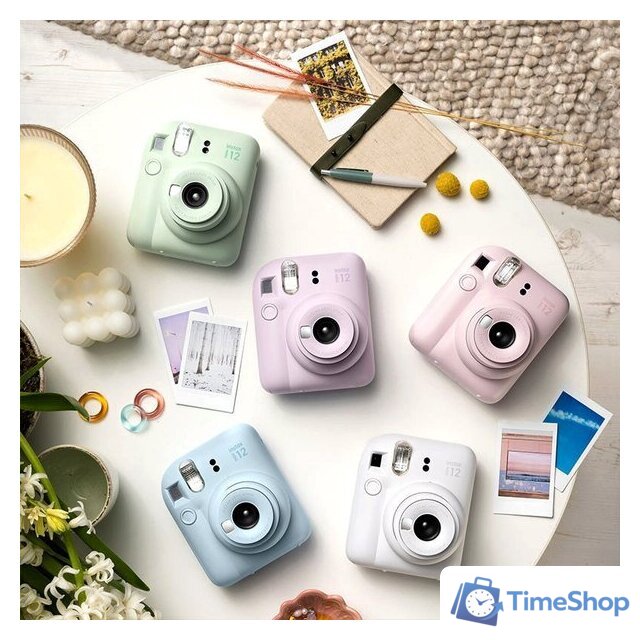 Фотоаппарат Fujifilm Instax Mini 12 (голубой) - Изображение №9 — Интернет-магазин Time-Shop