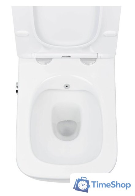 Унитаз подвесной Roxen Cube Bidet 530135-01X Rimless Soft Close с функцией биде - Изображение №13 — Интернет-магазин Time-Shop