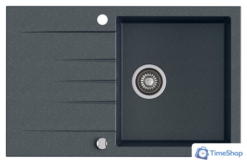 Кухонная мойка Kernau KGS V 45A 1B1D Graphite - Изображение №1 — Интернет-магазин Time-Shop