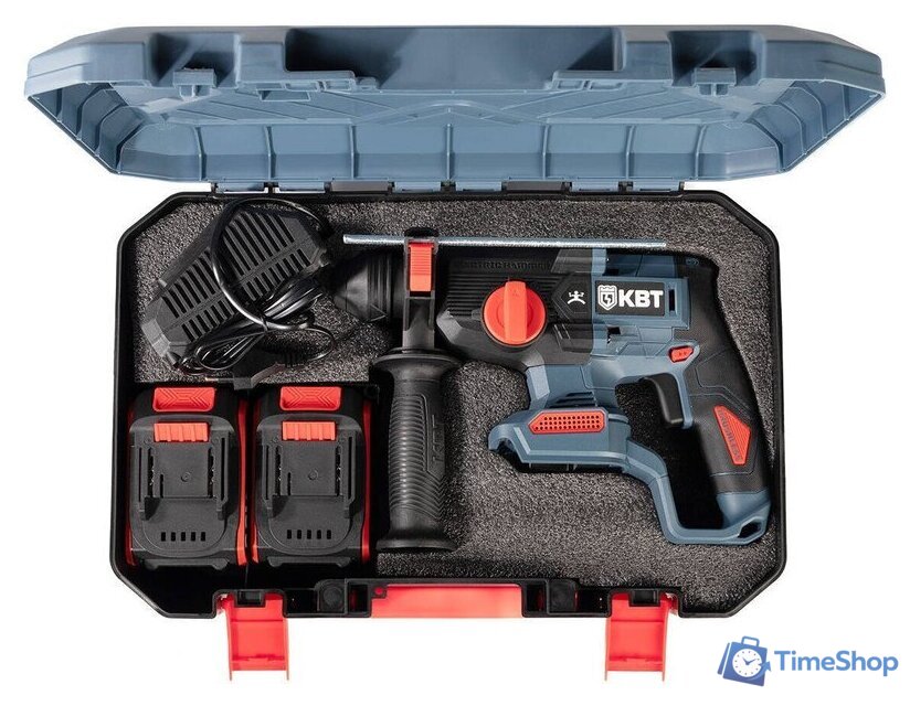Перфоратор КВТ Профи HB-20-24 (с 2-мя АКБ, кейс) - Изображение №6 — Интернет-магазин Time-Shop