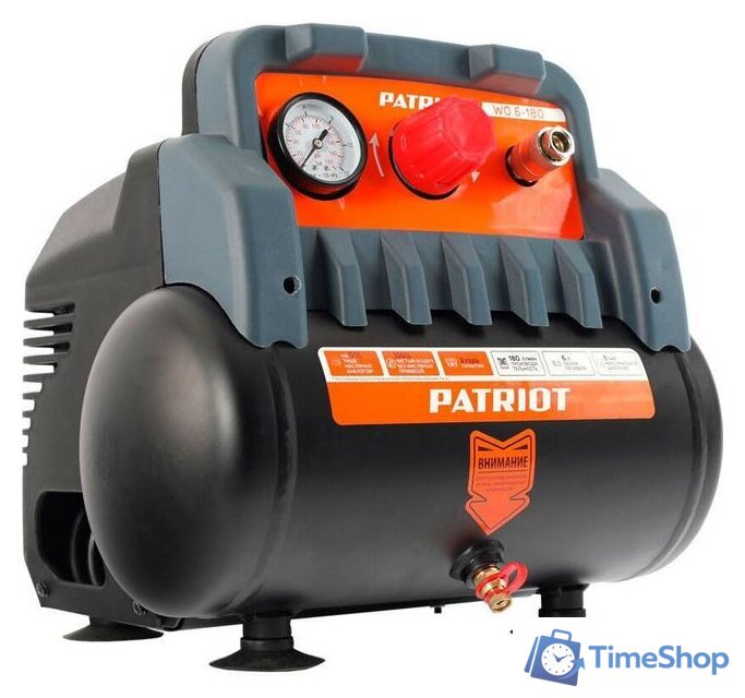 Компрессор Patriot WO 6-180 - Изображение №1 — Интернет-магазин Time-Shop