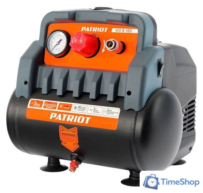Компрессор Patriot WO 6-180 - Изображение №2 — Интернет-магазин Time-Shop