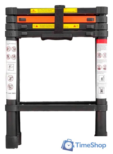 Лестница-стремянка RockForce RF-UP540-2 (2x14 ступеней) - Изображение №1 — Интернет-магазин Time-Shop