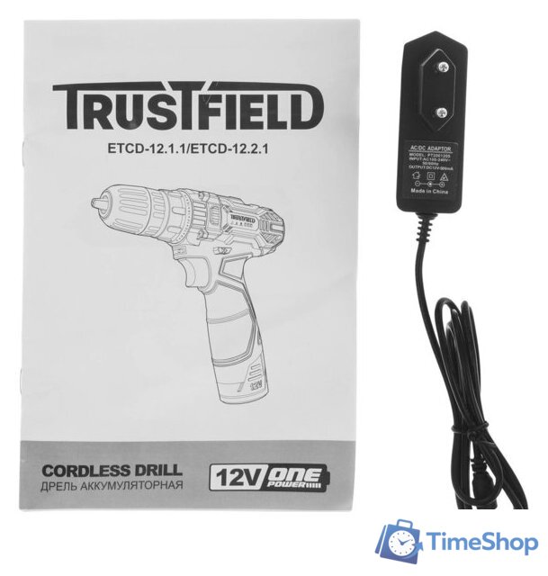 Дрель-шуруповерт Trustfield ETCD-12.1.1 (с 1-им АКБ) - Изображение №7 — Интернет-магазин Time-Shop