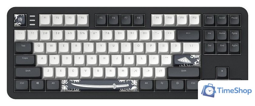 Клавиатура Dark Project ALU87B Bushido (g3ms Moonstone) - Изображение №1 — Интернет-магазин Time-Shop
