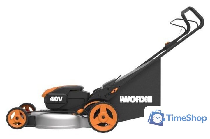 Газонокосилка Worx WG751E (с 2-мя АКБ и ЗУ) - Изображение №2 — Интернет-магазин Time-Shop