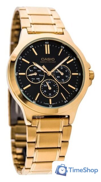 Наручные часы Casio MTP-V300G-1A - Изображение №3 — Интернет-магазин Time-Shop