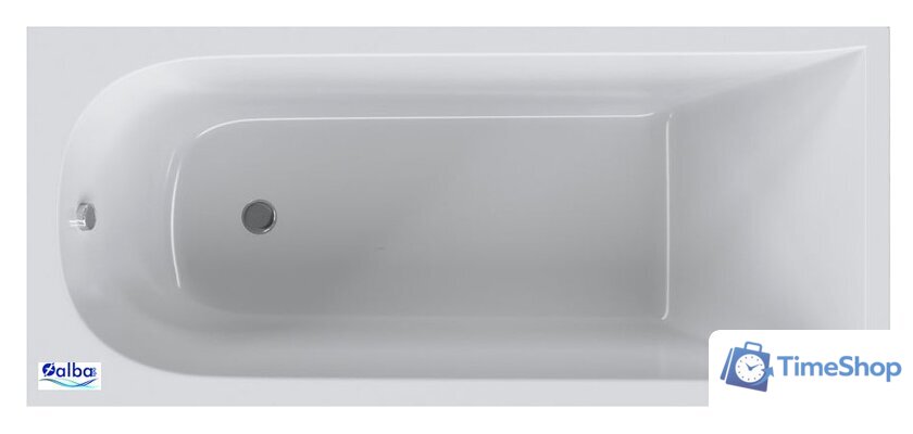 Ванна Alba Spa Impero 180x80 (с ножками и экраном) - Изображение №1 — Интернет-магазин Time-Shop
