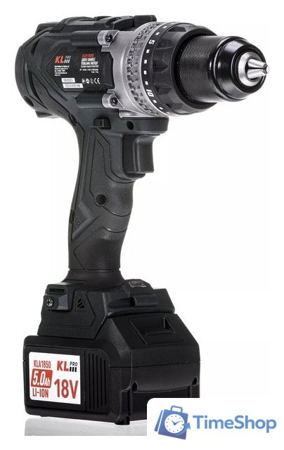 Ударная дрель-шуруповерт KLPRO KLDM18BHX-50 (с 2-мя АКБ, кейс) - Изображение №6 — Интернет-магазин Time-Shop