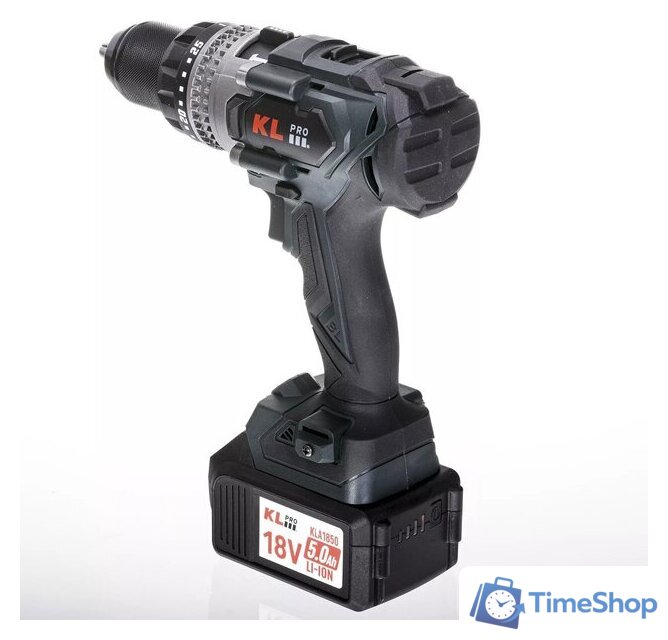 Ударная дрель-шуруповерт KLPRO KLDM18BHX-50 (с 2-мя АКБ, кейс) - Изображение №8 — Интернет-магазин Time-Shop