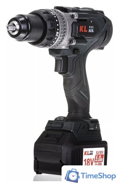 Ударная дрель-шуруповерт KLPRO KLDM18BHX-50 (с 2-мя АКБ, кейс) - Изображение №4 — Интернет-магазин Time-Shop