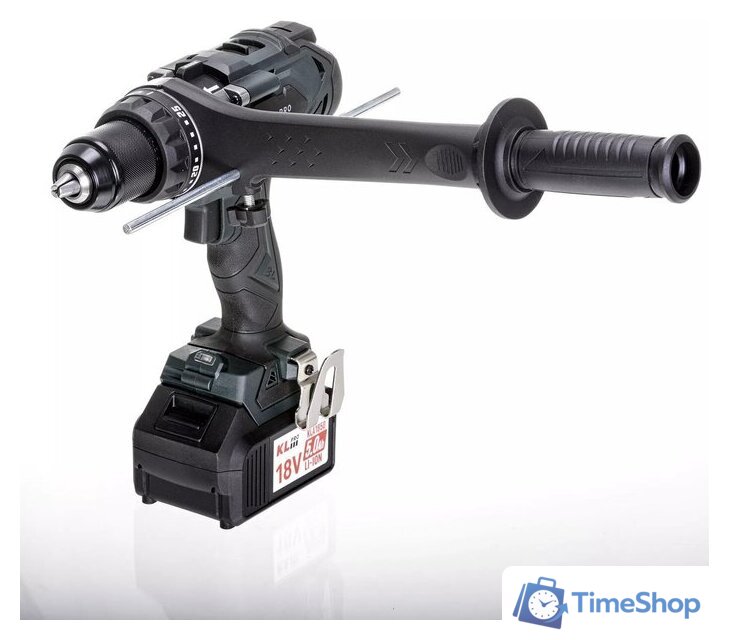 Ударная дрель-шуруповерт KLPRO KLDM18BHX-50 (с 2-мя АКБ, кейс) - Изображение №9 — Интернет-магазин Time-Shop