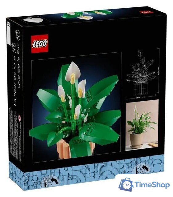 Конструктор LEGO The Botanical Collection 11504 Мирная лилия - Изображение №12 — Интернет-магазин Time-Shop