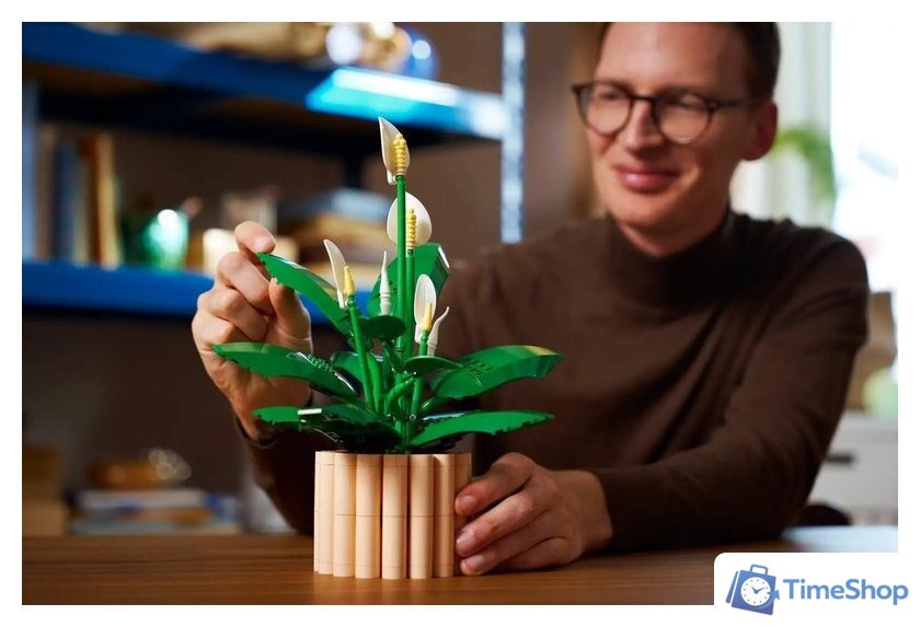 Конструктор LEGO The Botanical Collection 11504 Мирная лилия - Изображение №8 — Интернет-магазин Time-Shop