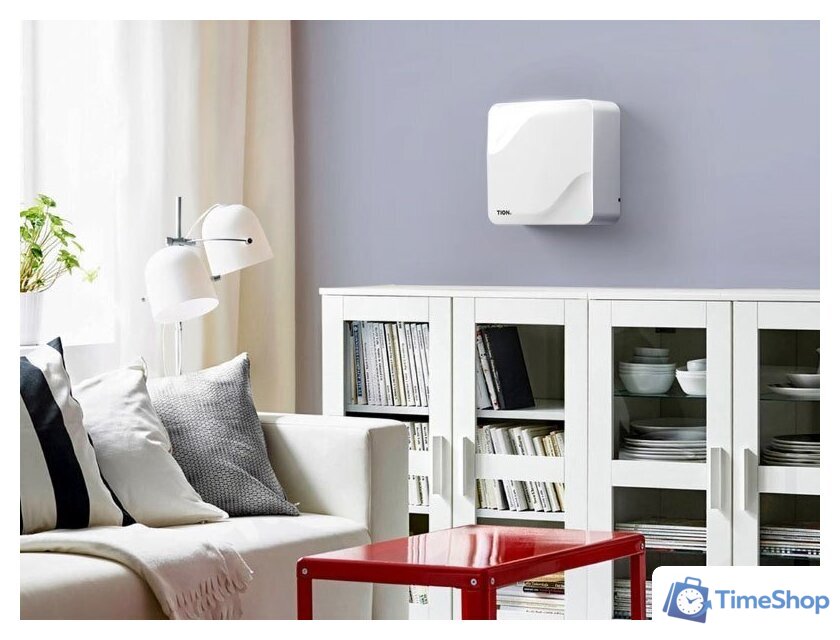 Проветриватель с нагревом Tion Бризер Lite - Изображение №3 — Интернет-магазин Time-Shop