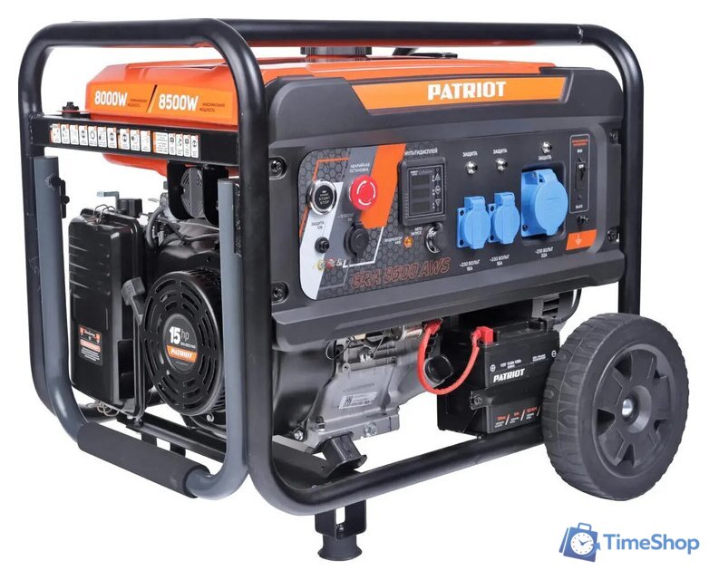 Бензиновый генератор Patriot GRA 8500AWS - Изображение №1 — Интернет-магазин Time-Shop