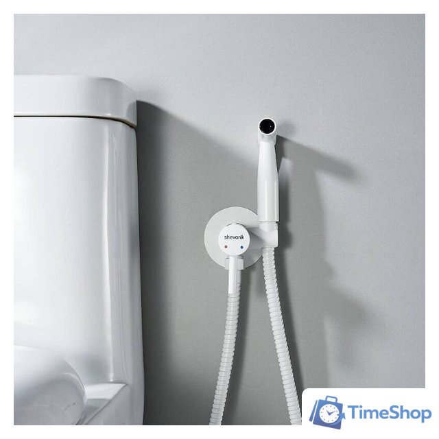 Гигиенический душ Shevanik S147C (белый) - Изображение №3 — Интернет-магазин Time-Shop