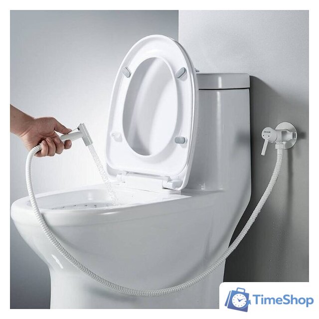 Гигиенический душ Shevanik S147C (белый) - Изображение №5 — Интернет-магазин Time-Shop