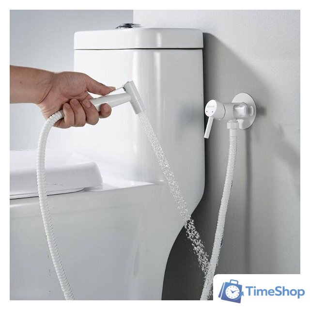 Гигиенический душ Shevanik S147C (белый) - Изображение №4 — Интернет-магазин Time-Shop