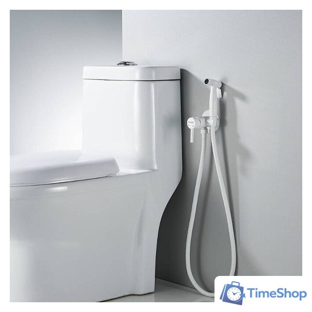 Гигиенический душ Shevanik S147C (белый) - Изображение №2 — Интернет-магазин Time-Shop