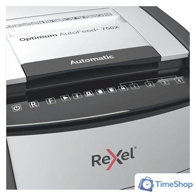 Шредер Rexel Optimum Auto+ 750X 2020750XEU - Изображение №4 — Интернет-магазин Time-Shop