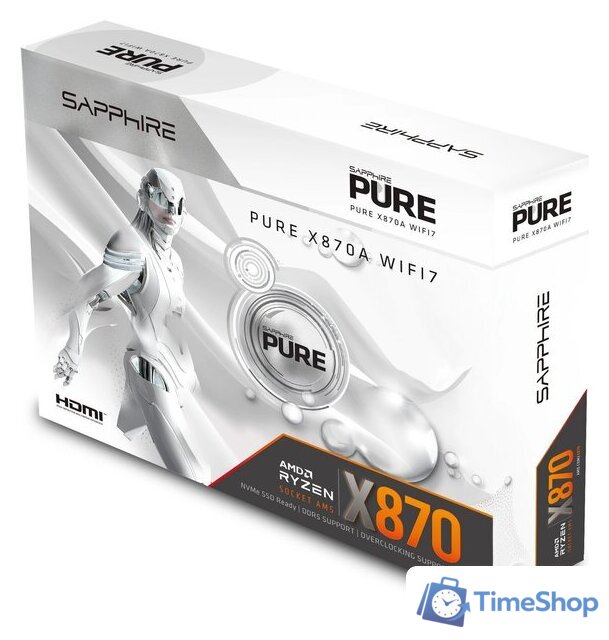 Материнская плата Sapphire Pure X870A WiFi 7 - Изображение №6 — Интернет-магазин Time-Shop
