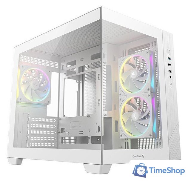 Корпус DeepCool CG330 3F WH R-CG330-WHNGM3-G - Изображение №1 — Интернет-магазин Time-Shop