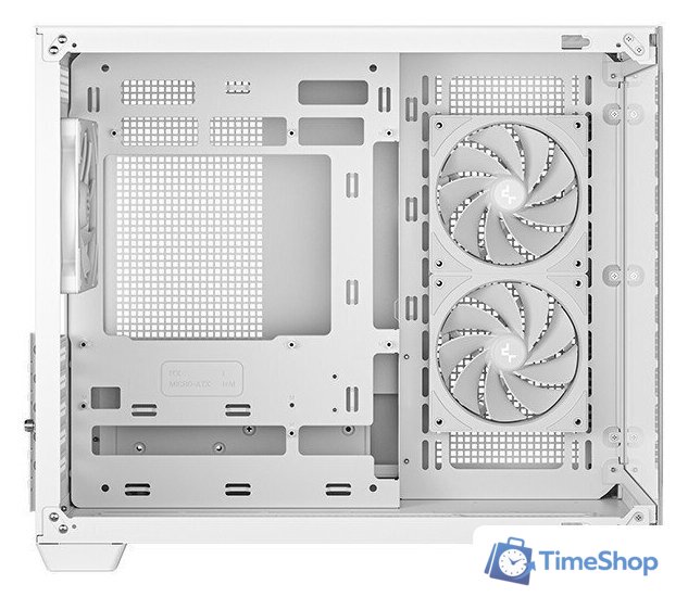 Корпус DeepCool CG330 3F WH R-CG330-WHNGM3-G - Изображение №4 — Интернет-магазин Time-Shop