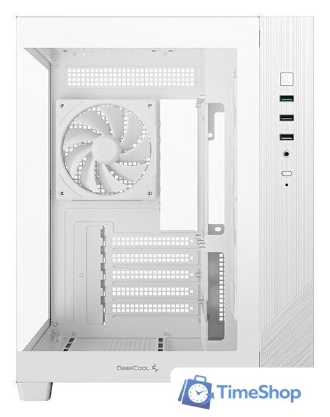 Корпус DeepCool CG330 3F WH R-CG330-WHNGM3-G - Изображение №3 — Интернет-магазин Time-Shop