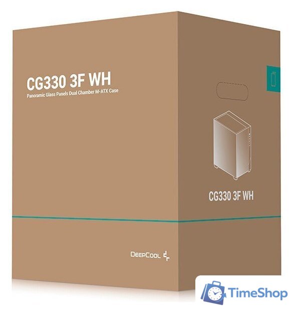 Корпус DeepCool CG330 3F WH R-CG330-WHNGM3-G - Изображение №11 — Интернет-магазин Time-Shop