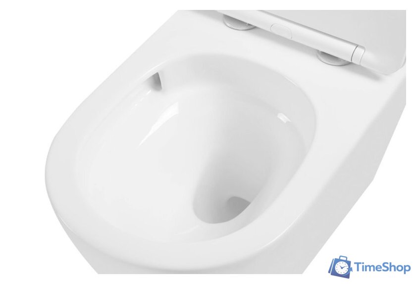 Унитаз подвесной Roxen Antares Tornado Long в комплекте с инсталляцией StounFix Dual Fresh 6 в 1 868411 (кнопка: белый глянцевая) - Изображение №9 — Интернет-магазин Time-Shop