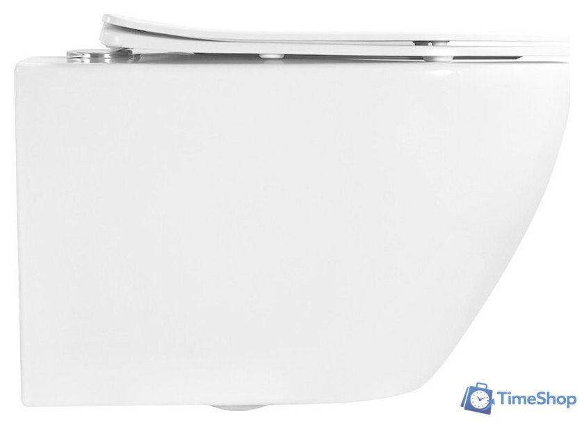 Унитаз подвесной Roxen Antares Tornado Long в комплекте с инсталляцией StounFix Dual Fresh 6 в 1 868411 (кнопка: белый глянцевая) - Изображение №8 — Интернет-магазин Time-Shop