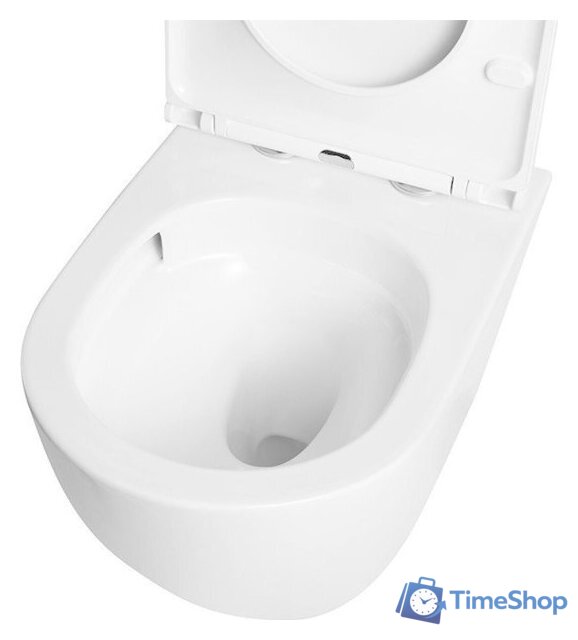 Унитаз подвесной Roxen Antares Tornado Long в комплекте с инсталляцией StounFix Dual Fresh 6 в 1 868411 (кнопка: белый глянцевая) - Изображение №11 — Интернет-магазин Time-Shop