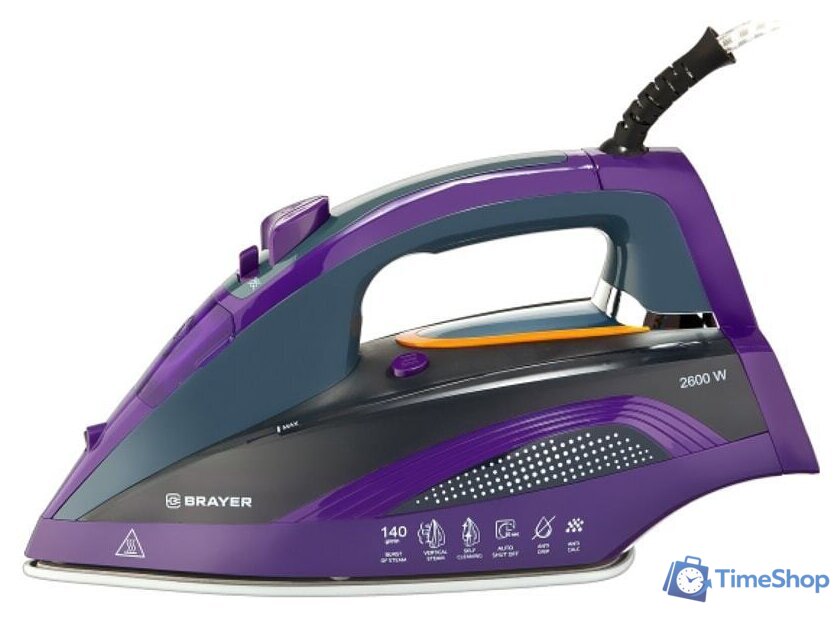 Утюг Brayer BR4001 - Изображение №2 — Интернет-магазин Time-Shop