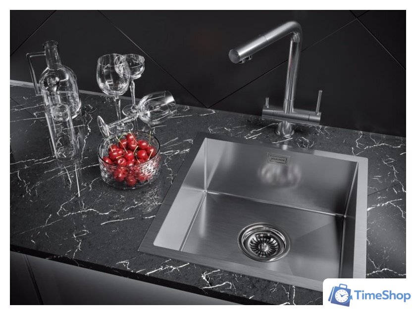 Кухонная мойка Paulmark Aller PM904444-BS - Изображение №3 — Интернет-магазин Time-Shop