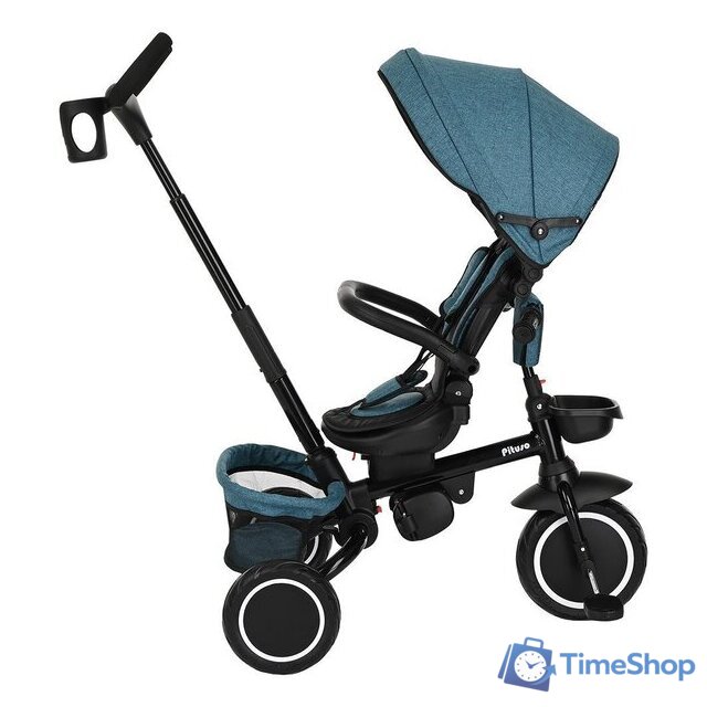 Детский велосипед Pituso Elite Plus (сине-зеленый) - Изображение №4 — Интернет-магазин Time-Shop