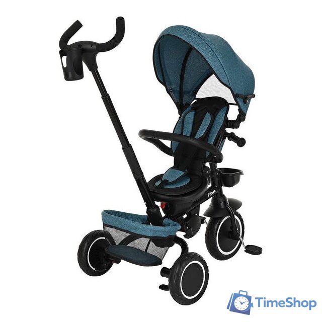 Детский велосипед Pituso Elite Plus (сине-зеленый) - Изображение №3 — Интернет-магазин Time-Shop