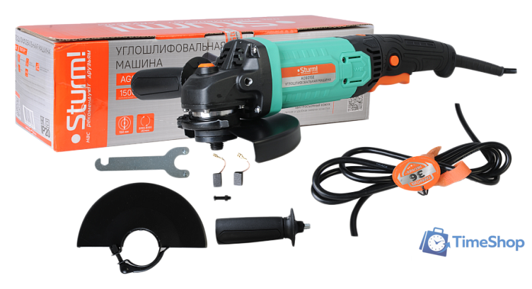 Угловая шлифмашина Sturm AG9015E - Изображение №1 — Интернет-магазин Time-Shop
