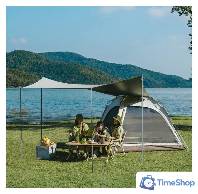 Кемпинговая палатка Naturehike Ango CNK2550WS010-OBR4 (коричневый) - Изображение №3 — Интернет-магазин Time-Shop