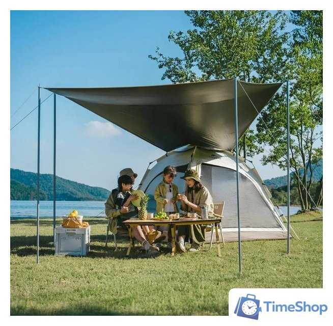 Кемпинговая палатка Naturehike Ango CNK2550WS010-OBR4 (коричневый) - Изображение №2 — Интернет-магазин Time-Shop