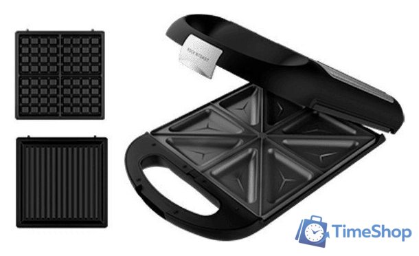 Многофункциональная сэндвичница Cecotec Rock'nToast Family 3 in 1 - Изображение №1 — Интернет-магазин Time-Shop