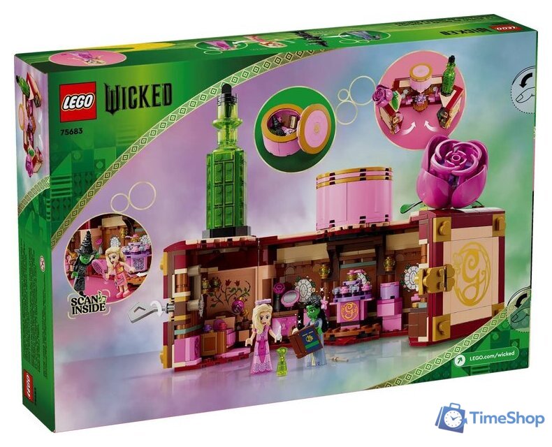 Конструктор LEGO Wicked 75683 Общежитие Глинды и Эльфабы - Изображение №2 — Интернет-магазин Time-Shop