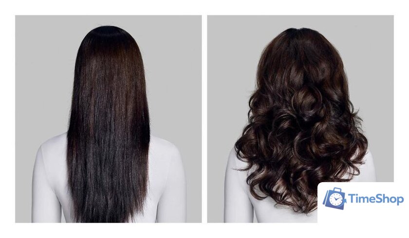 Фен-стайлер Dyson Airwrap Co-anda2x HS09 Straight+Wavy (евровилка, красный бархат/золотой) - Изображение №9 — Интернет-магазин Time-Shop