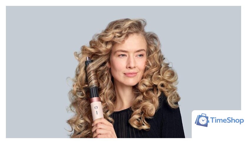 Фен-стайлер Dyson Airwrap Co-anda2x HS09 Straight+Wavy (евровилка, красный бархат/золотой) - Изображение №7 — Интернет-магазин Time-Shop