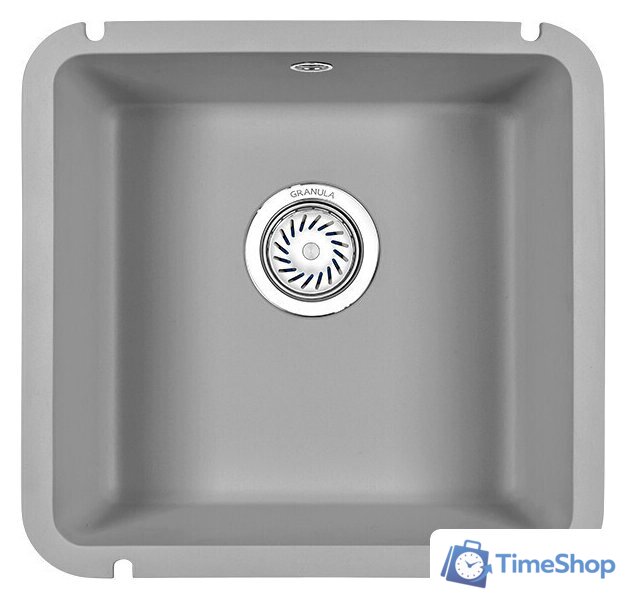 Кухонная мойка Granula GR-3801 (алюминиум) - Изображение №1 — Интернет-магазин Time-Shop