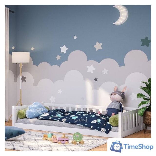 Кровать-тахта ФанДОК Mura Ф-141.25 90x200 (белый) - Изображение №3 — Интернет-магазин Time-Shop