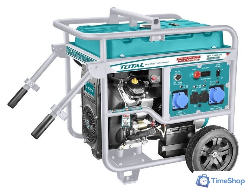 Бензиновый генератор Total TP1150006 - Изображение №1 — Интернет-магазин Time-Shop
