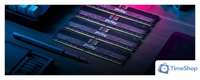 Оперативная память Kingston FURY Renegade Pro 32ГБ DDR5 6400МГц KF564R32RBE2-32 - Изображение №4 — Интернет-магазин Time-Shop